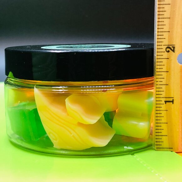 Handmade NOVELTY Soap Jar: Tropical Citrus - Limited Series by Eclectique Avenue - Picture 6 of 7
